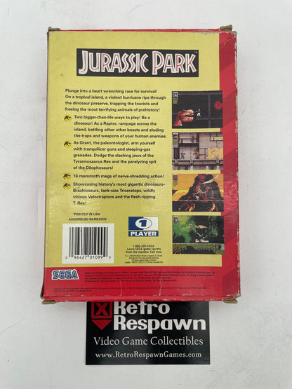 Jurassic Park - Sega Genesis (Complete)