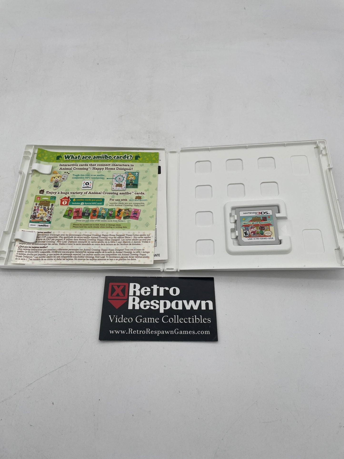 Animal Crossing Happy Home Designer - Nintendo 3DS (Complete)