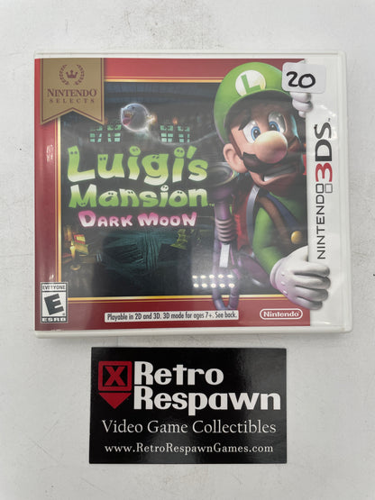 Luigi's Mansion: Dark Moon [Nintendo Selects] - Nintendo 3DS (Complete)