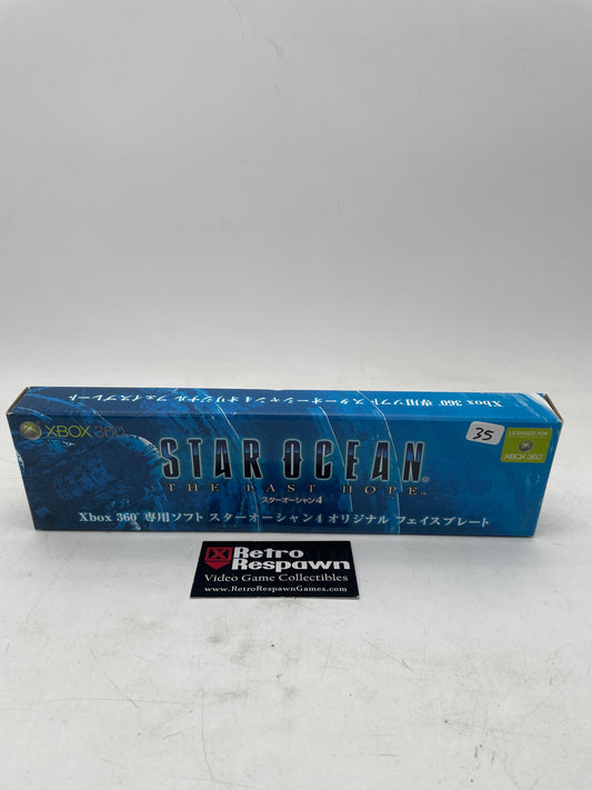 Star Ocean The Last Hope Xbox 360 Face Plate - JP Xbox 360 (Complete)
