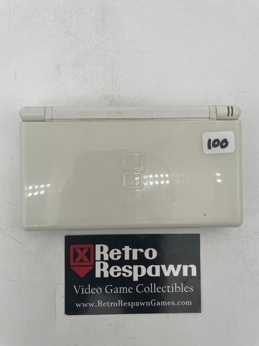 White Nintendo DS Lite - Nintendo DS (Console + Charger)