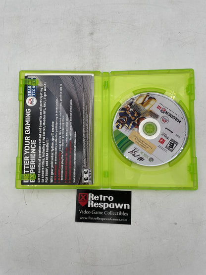 Madden NFL 12 Hall of Fame Edition - Xbox 360 (Complete/ No Slip Cover)