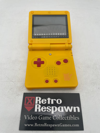 Re-Shell Pikachu Gameboy Advance Sp Console 101 usb-c Charging - Gameboy Advance (Console + Charger)
