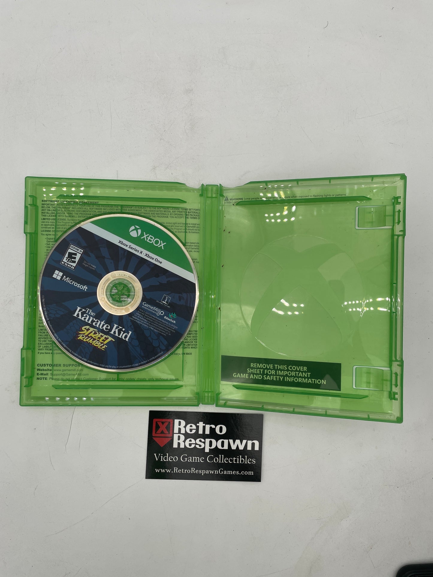 The Karate Kid Street Rumble - XBox Series X (Complete)