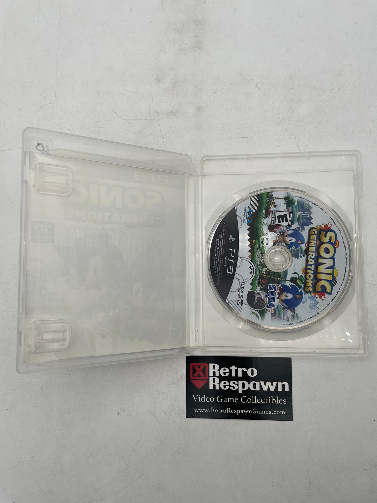 Sonic Generations - Playstation 3 (Missing Manual)