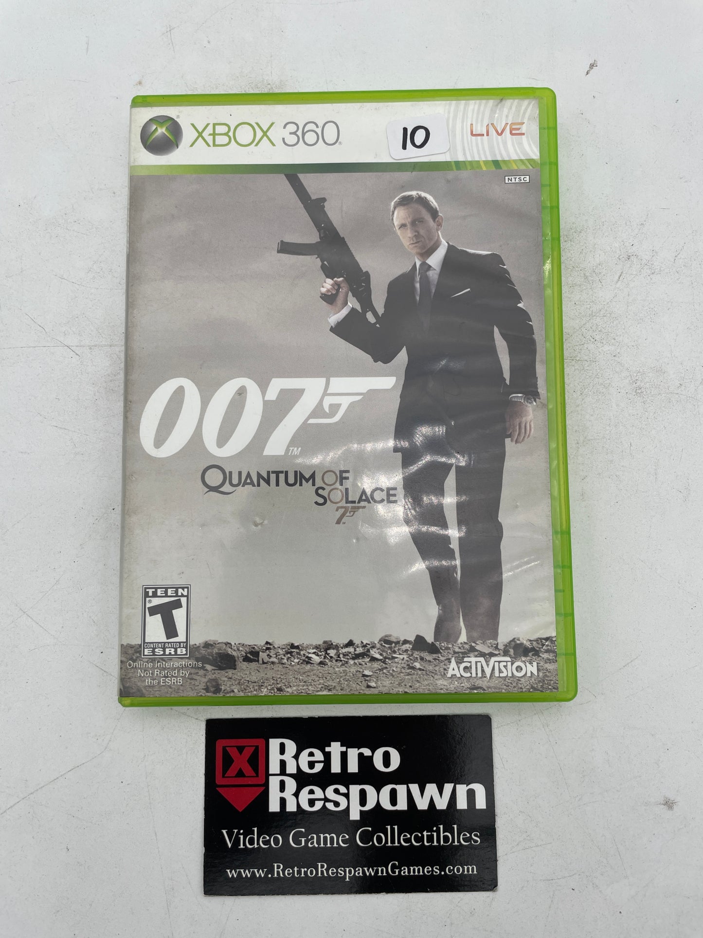 007 Quantum of Solace - Xbox 360 (Complete)