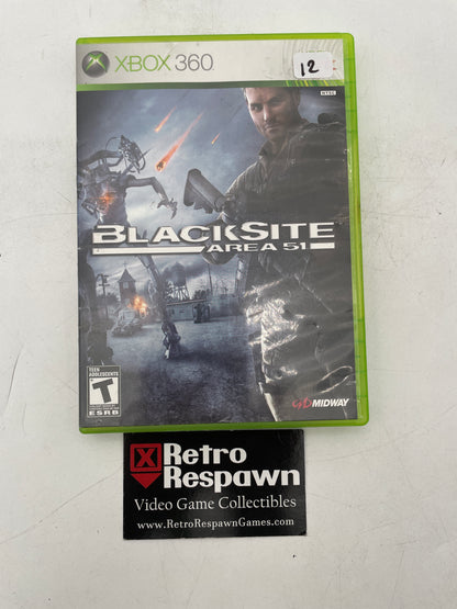 Blacksite Area 51 - Xbox 360 (Complete)