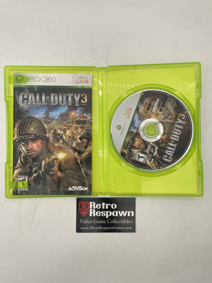 Call of Duty 3 - Xbox 360 (Complete)