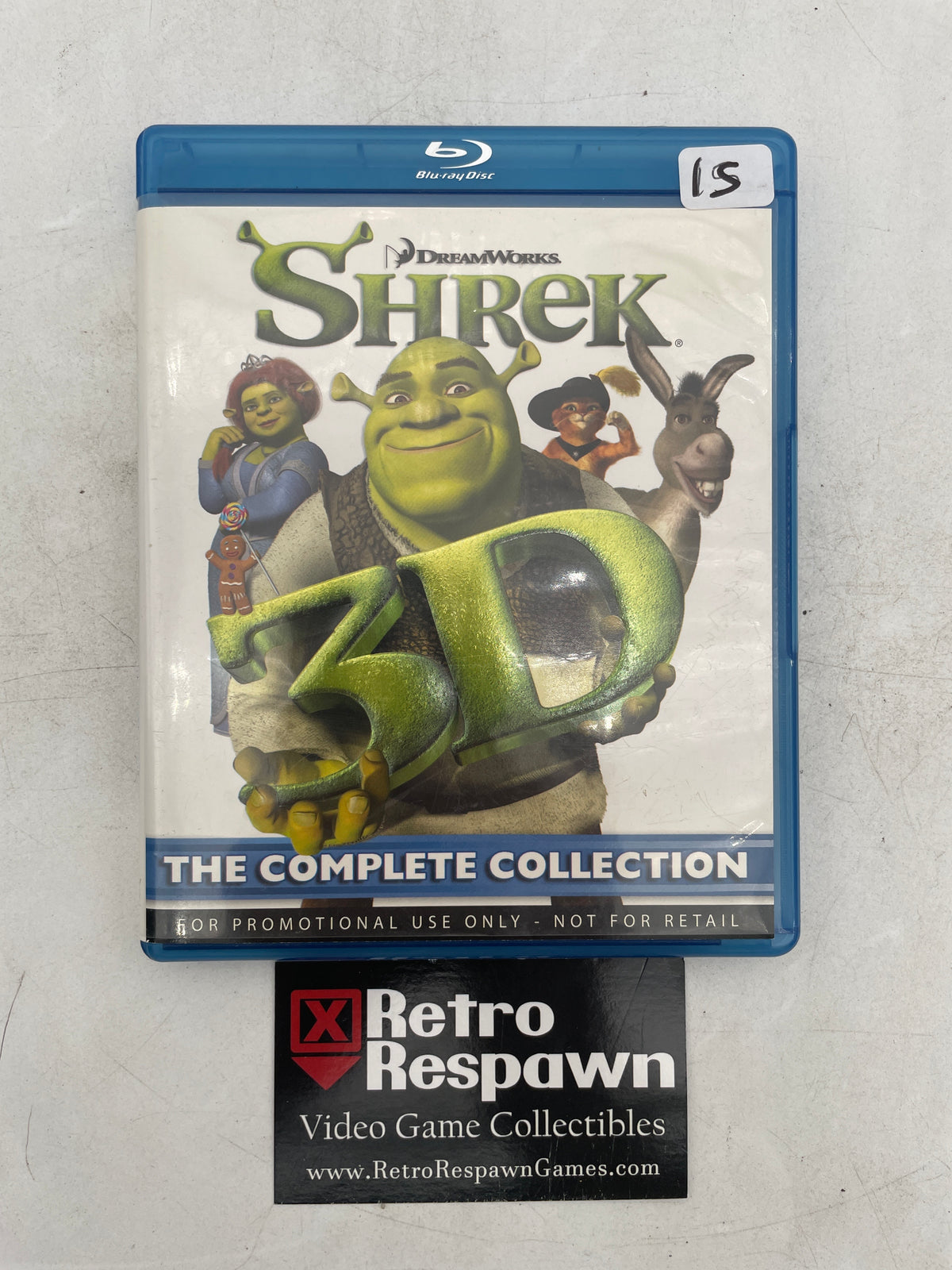 Shrek 3D The Complete Collection - Bluray (Complete)