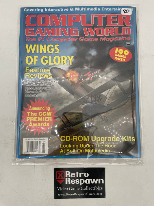 Computer Gaming World June 1994 Issue 119 (Used)