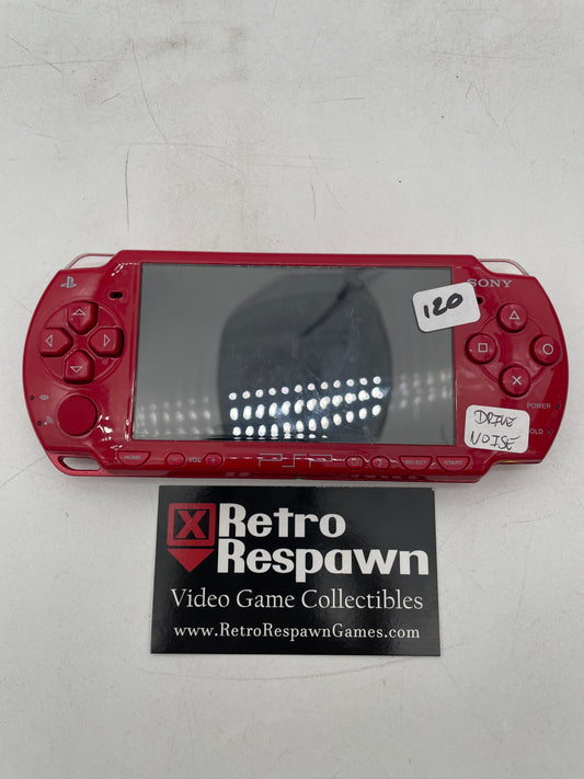 [LOUD] Sony PSP 2000 Red - JP PSP (Console+Charger)