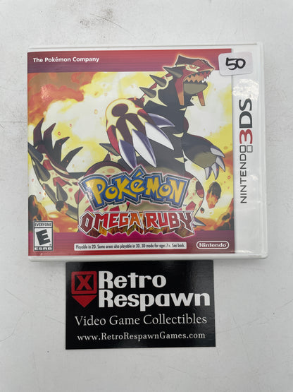 Pokemon Omega Ruby - Nintendo 3DS (Complete)