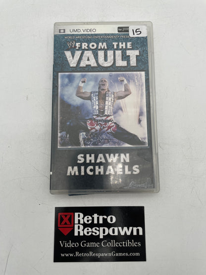 WWE From the Vault Shawn Michaels - UMD Video PSP (Complete)
