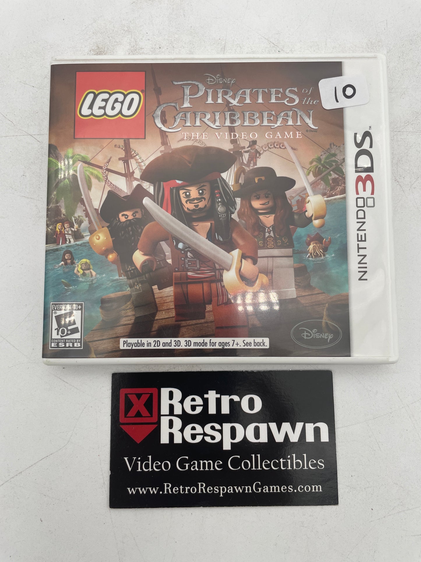 LEGO Pirates of the Caribbean: The Video Game - Nintendo 3DS (Complete)