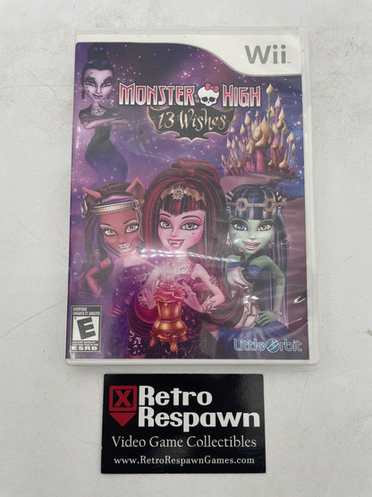 Monster High: 13 Wishes - Wii (Missing Manual)