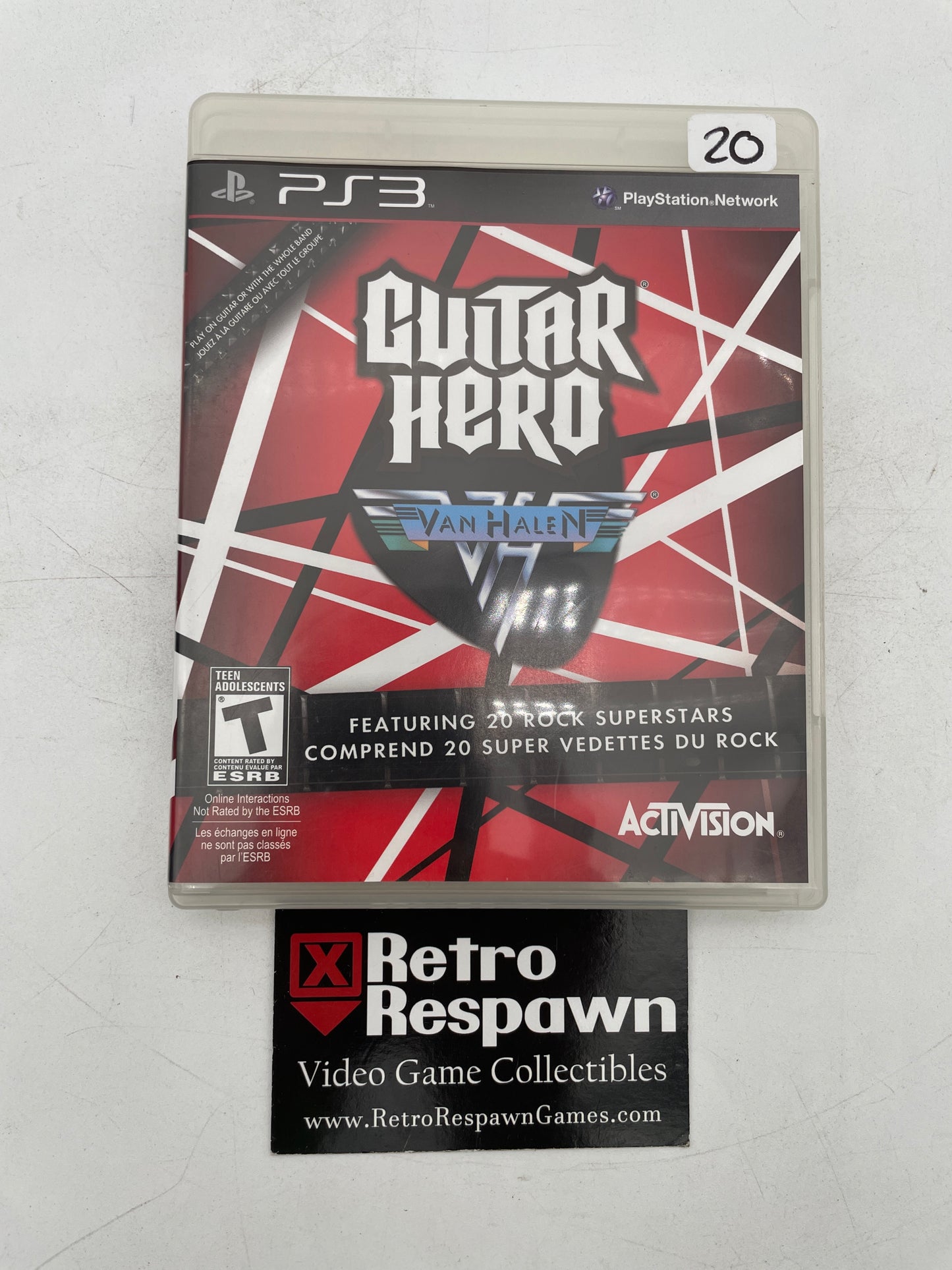 Guitar Hero: Van Halen - Playstation 3 (Complete)