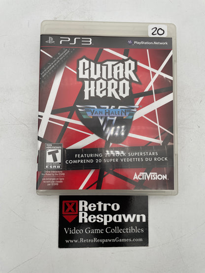 Guitar Hero: Van Halen - Playstation 3 (Complete)