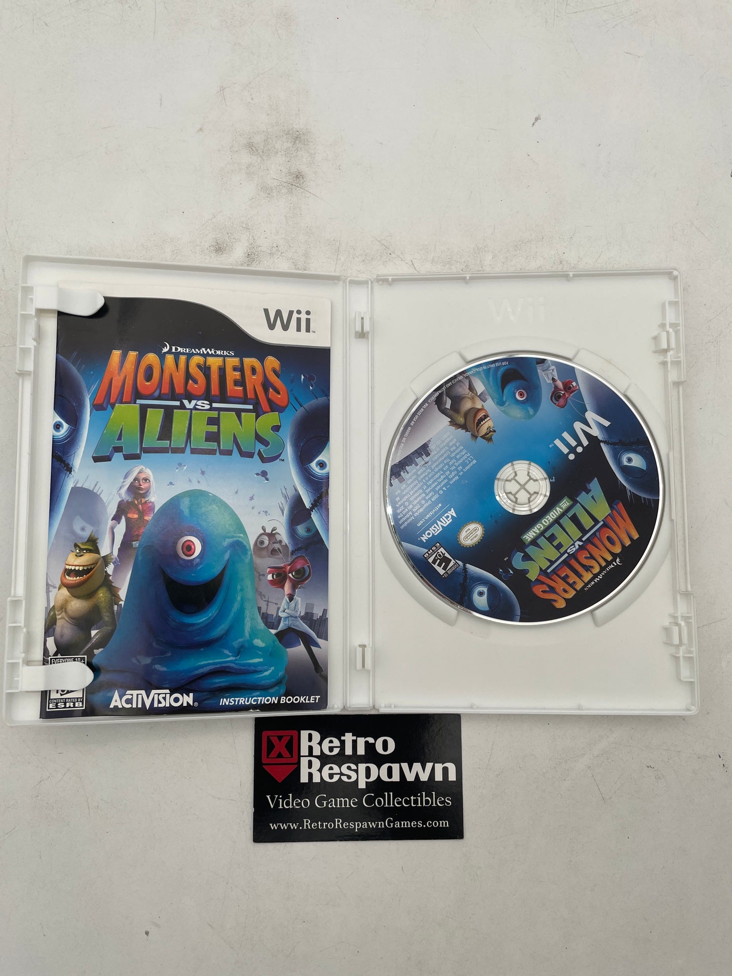 Monsters vs. Aliens - Wii (Complete)