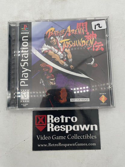 Battle Arena Toshinden - Playstation (Complete)