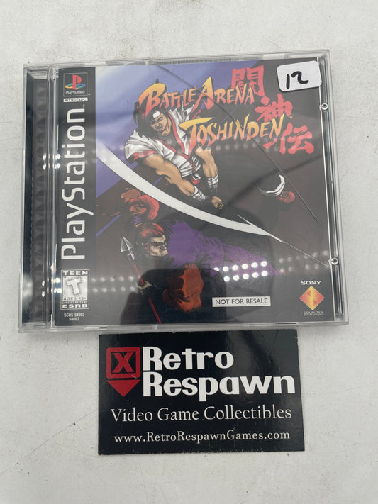 Battle Arena Toshinden - Playstation (Complete)