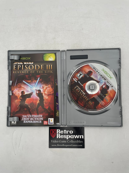 Star Wars Episode III Revenge of the Sith [Platinum Hits] - Xbox (Complete)
