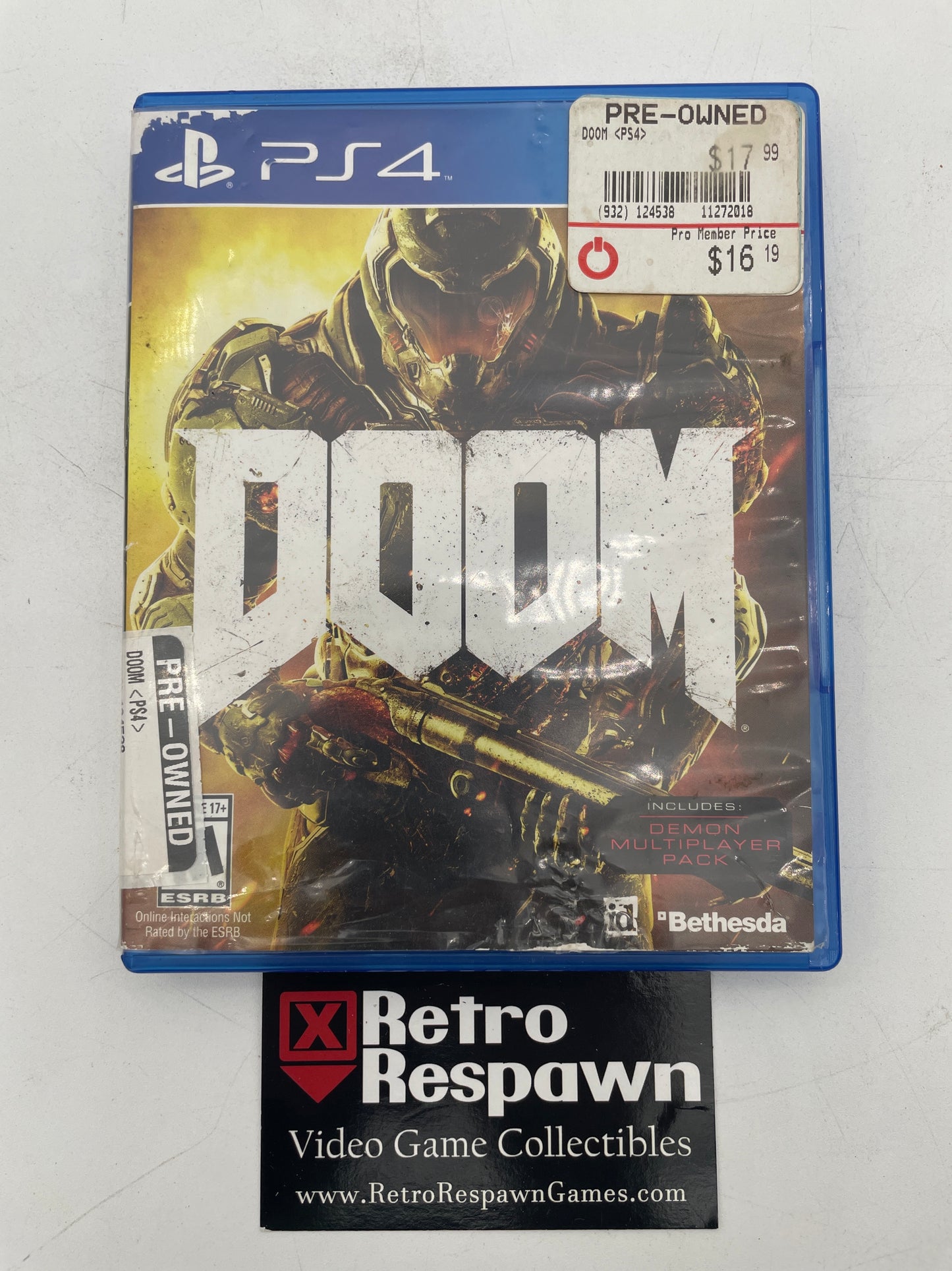 Doom - Playstation 4 (Complete)
