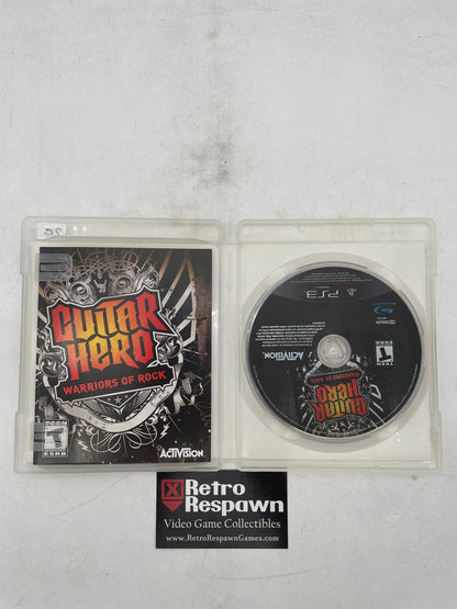 Guitar Hero: Warriors of Rock - Playstation 3(Complete)