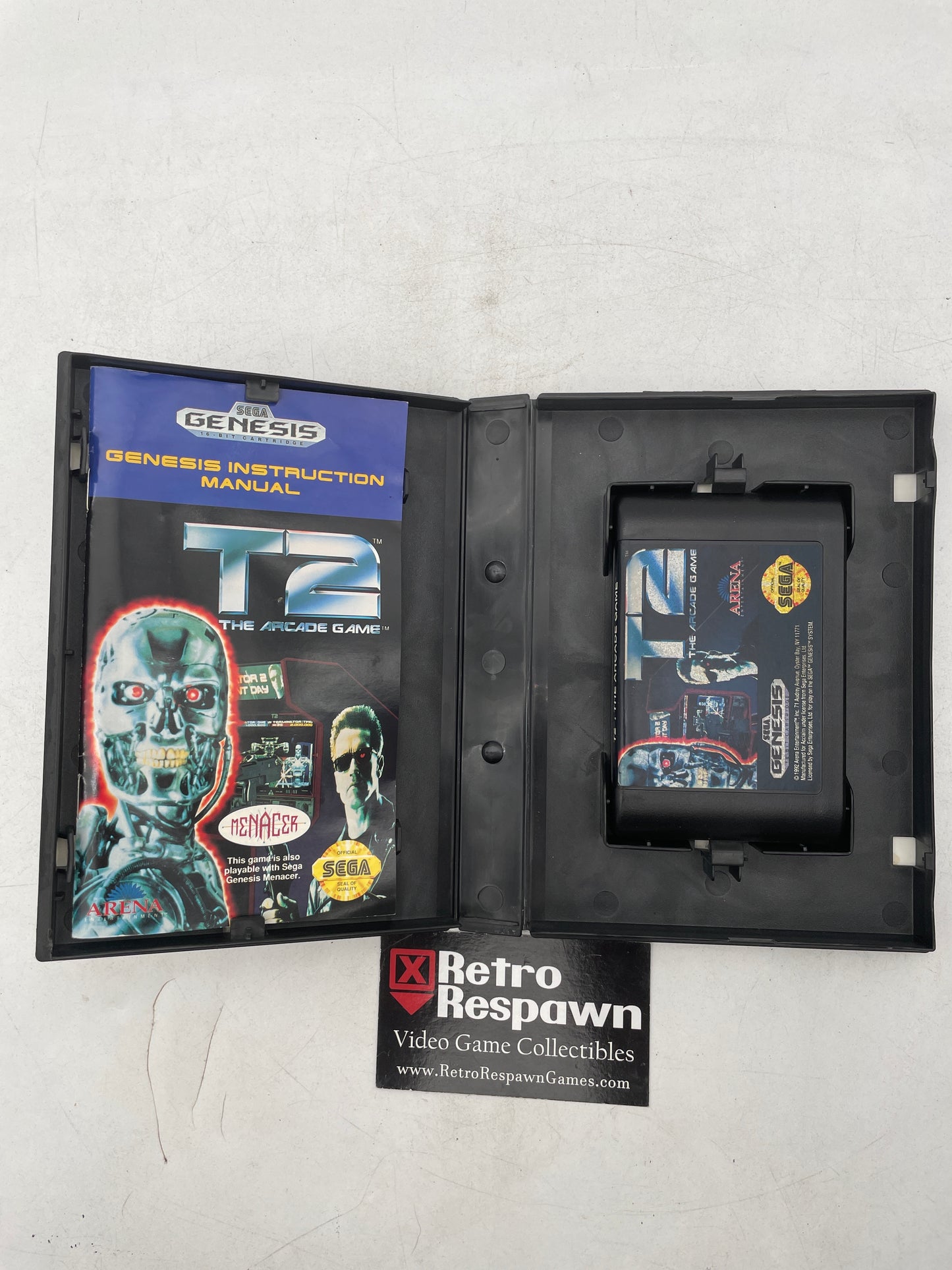 T2 The Arcade Game - Sega Genesis (Complete)