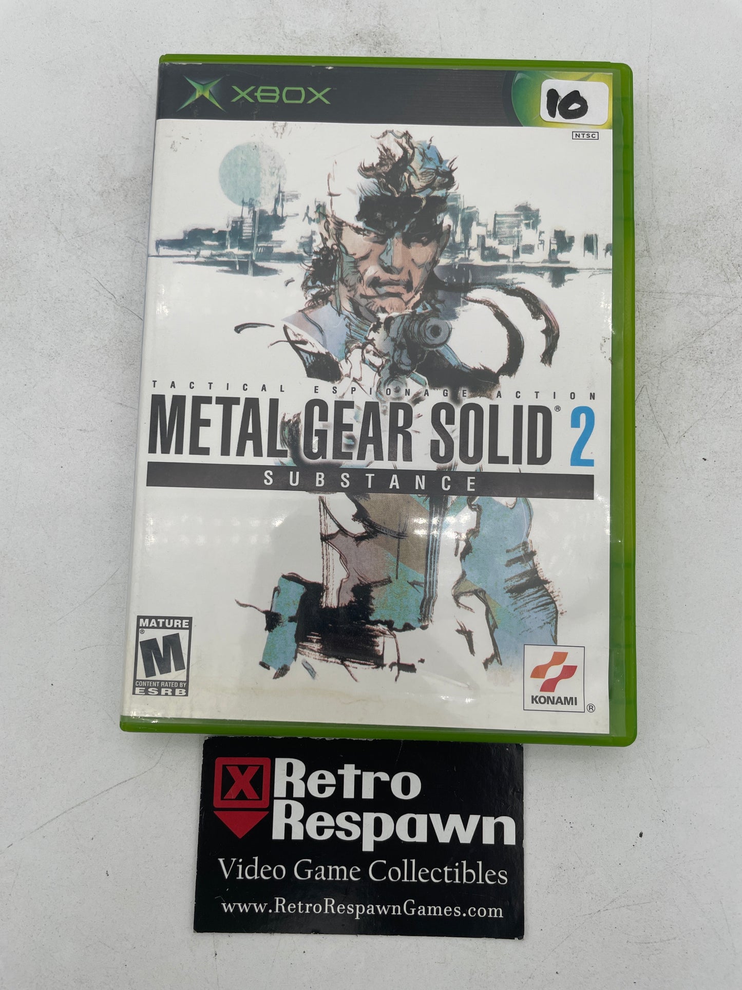 Metal Gear Solid 2: Substance - Xbox (Complete)