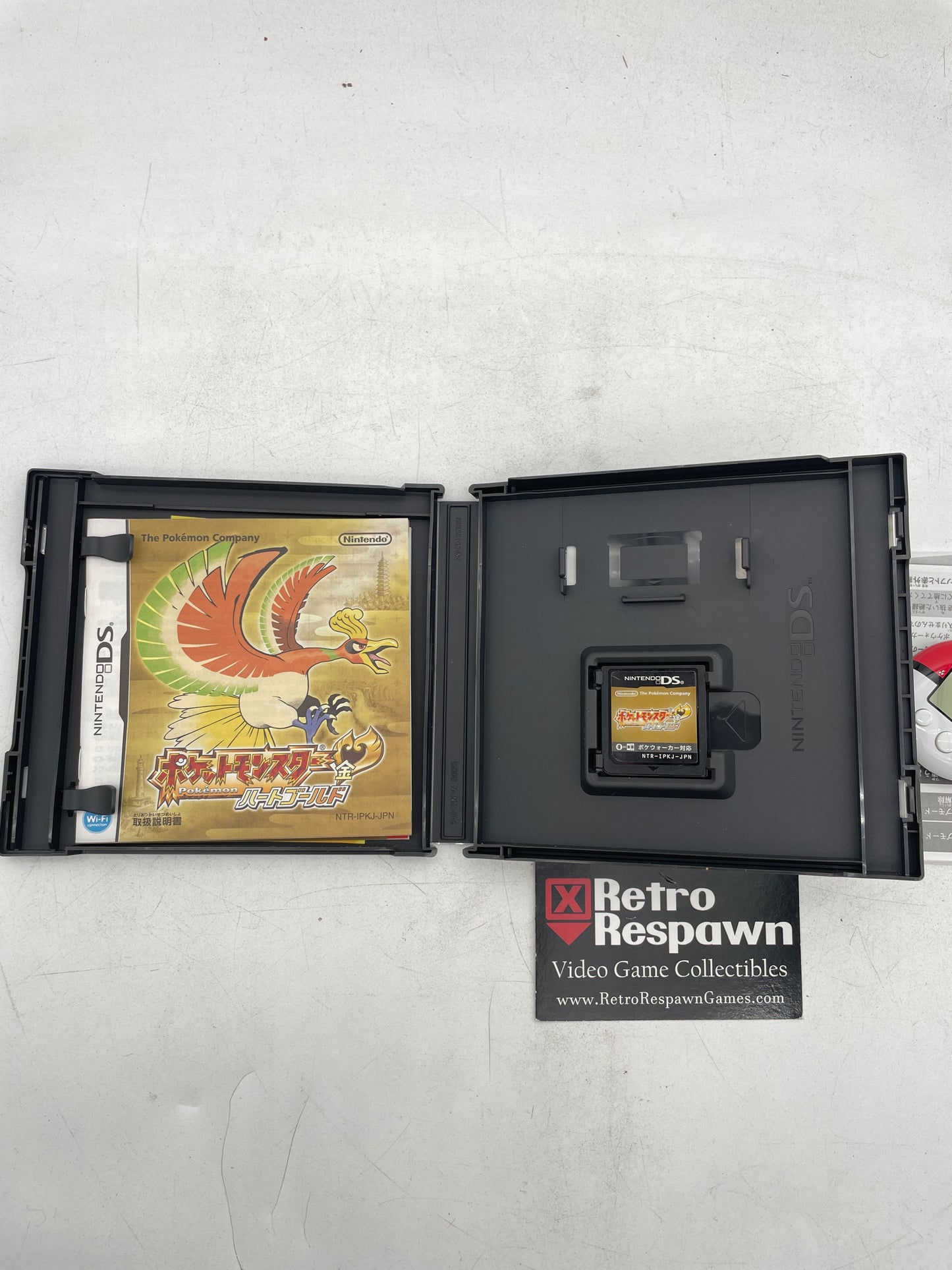 Pokemon HeartGold Version [Pokewalker] - JP Nintendo DS (Complete/No Tray)