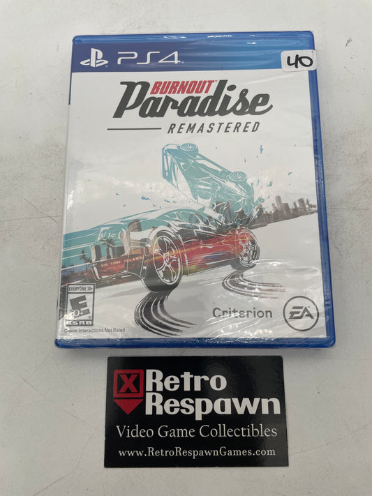 Burnout Paradise Remastered - Playstation 4 (Sealed)