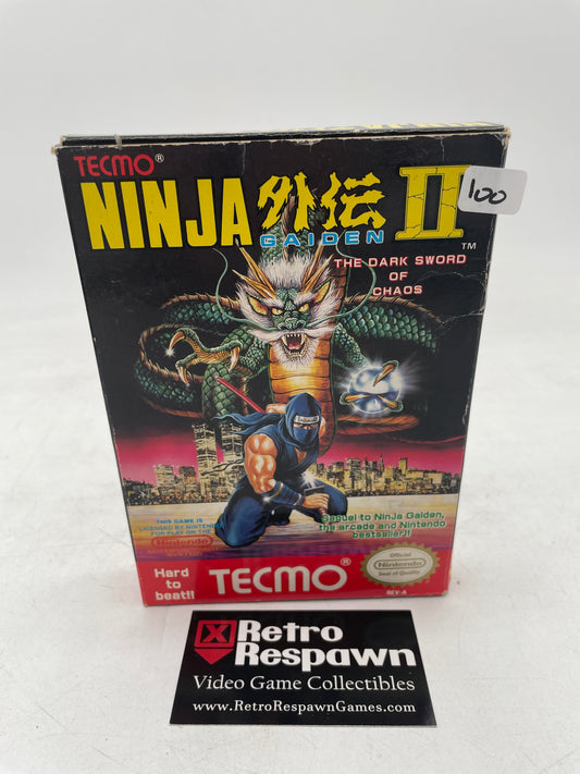 Ninja Gaiden II The Dark Sword of Chaos - NES (Complete)