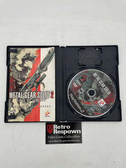 Metal Gear Solid 2 Sons of Liberty - Playstation 2 (Complete)