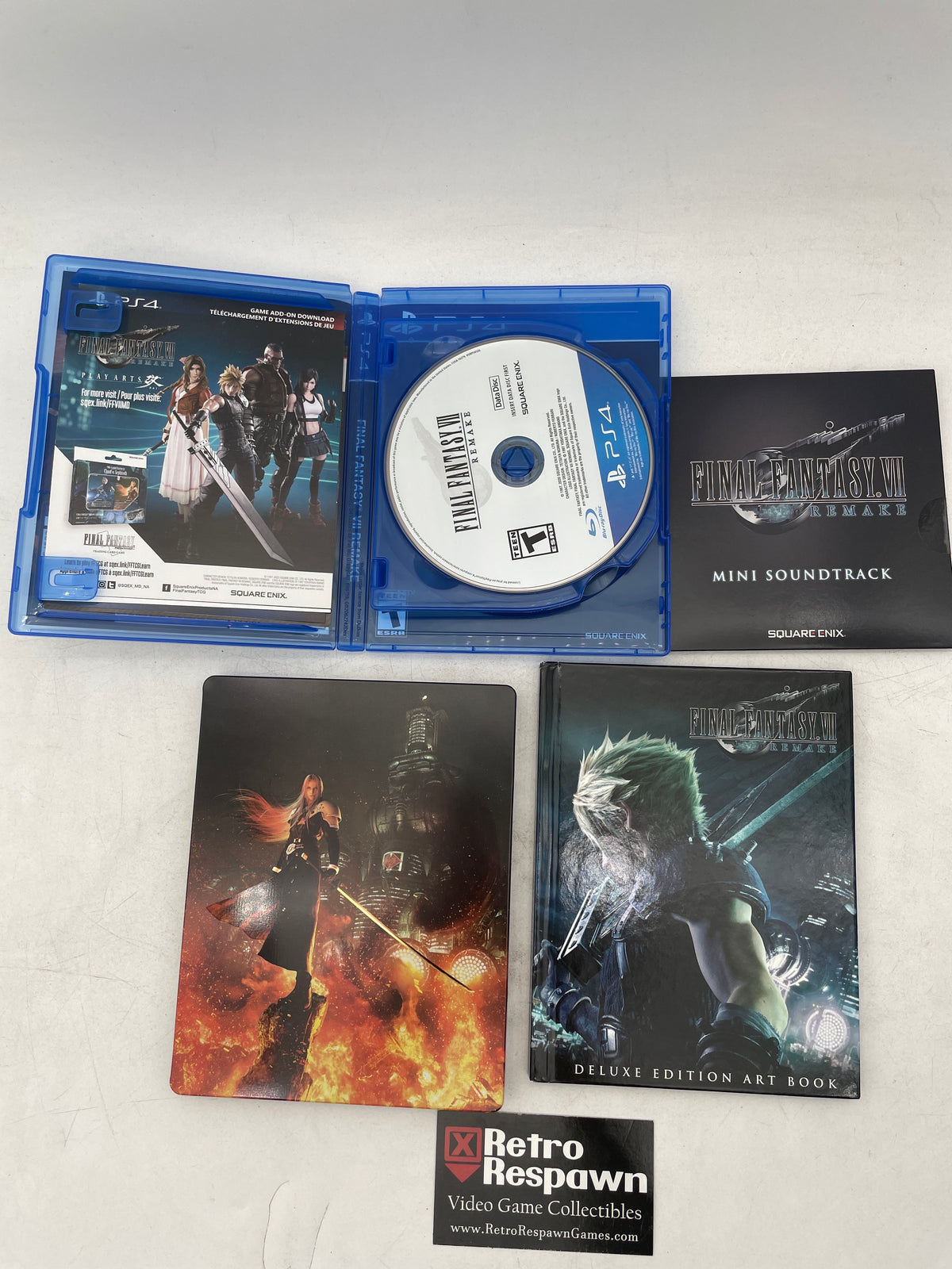 Final Fantasy VII Remake [Deluxe Edition] - Playstation 4 (Complete)