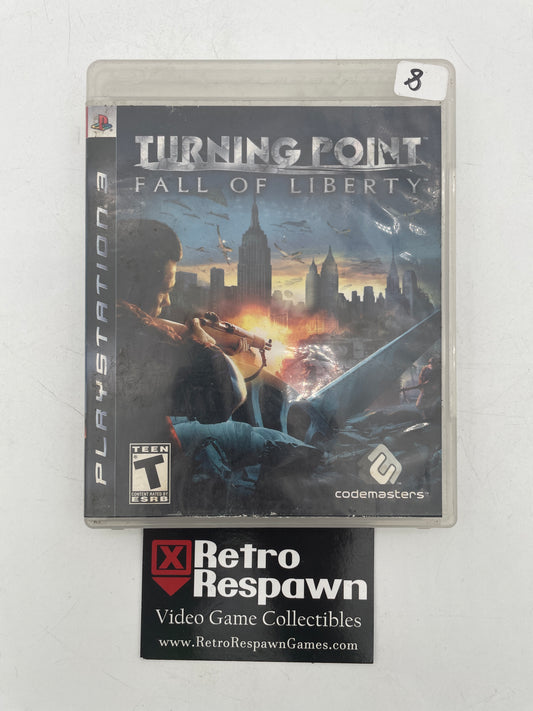 Turning Point Fall of Liberty - Playstation 3 (Missing Manual)