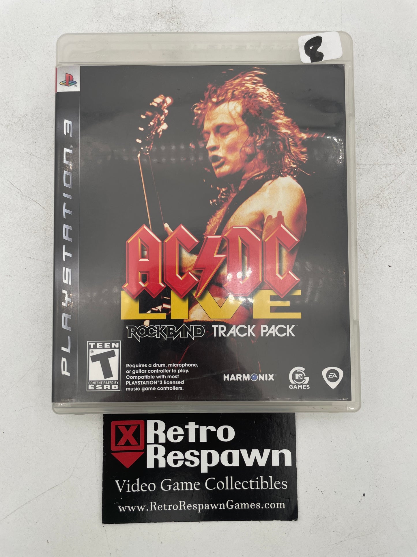 AC/DC Live Rock Band Track Pack - Playstation 3 (Complete)