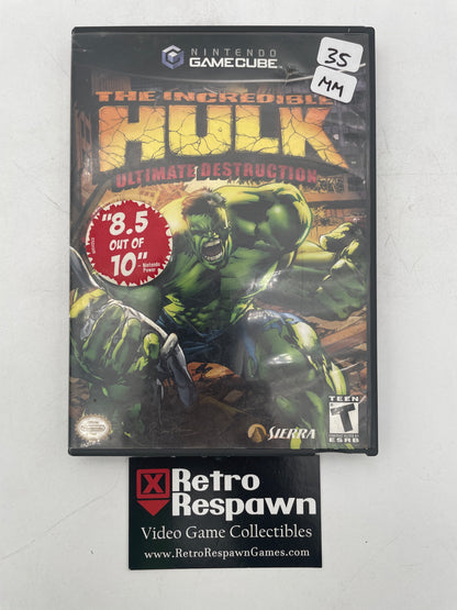 The Incredible Hulk Ultimate Destruction - Gamecube (Missing Manual)