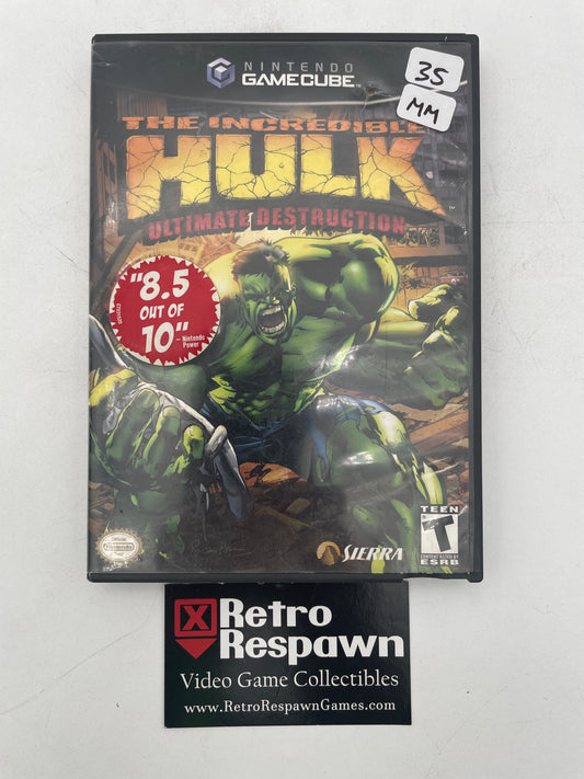 The Incredible Hulk Ultimate Destruction - Gamecube (Missing Manual)