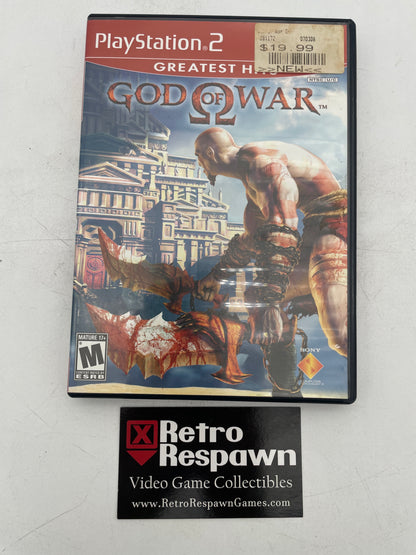 God of War [Greatest Hits] - Playstation 2 (Complete)