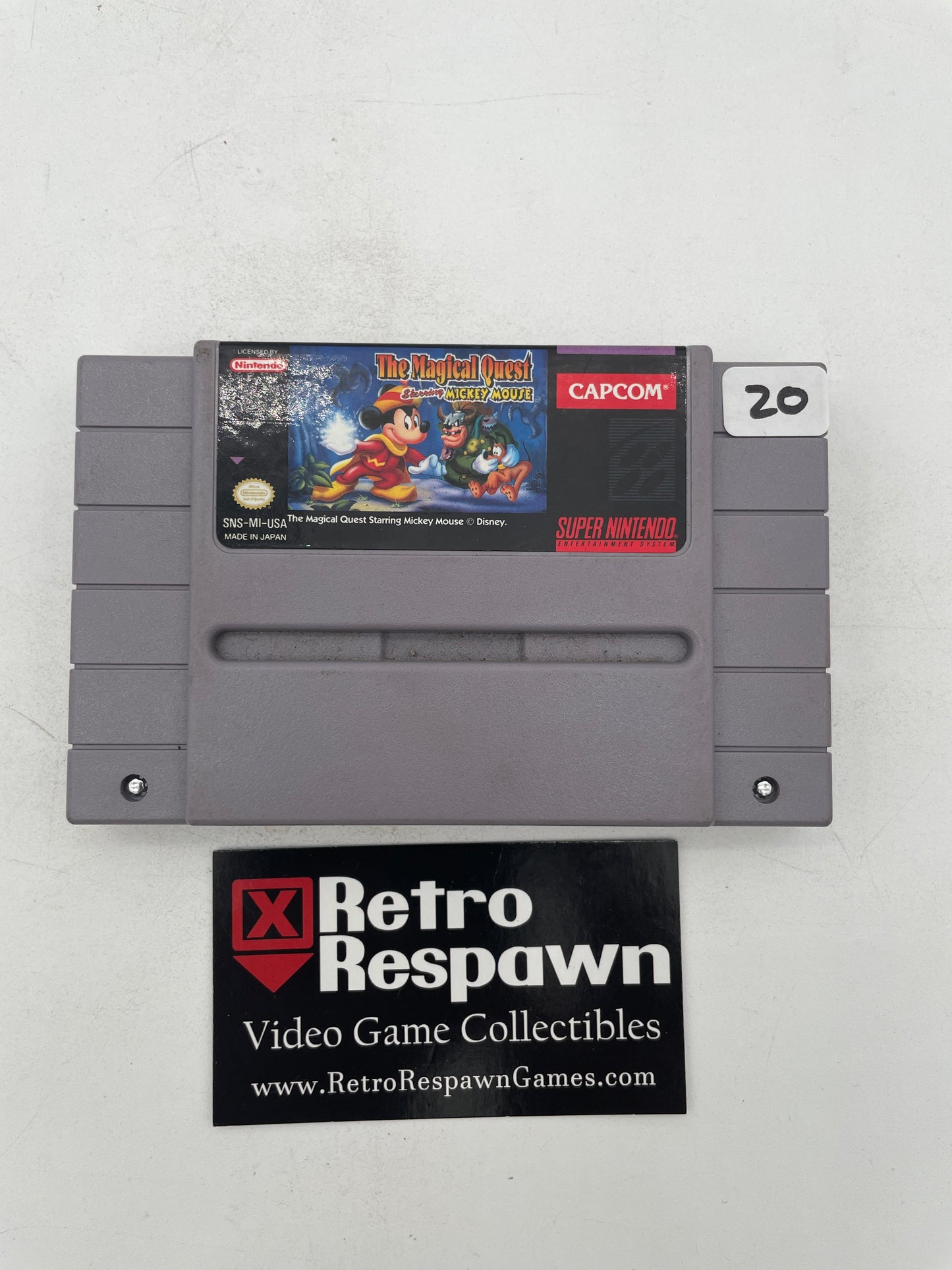 Magical Quest starring Mickey Mouse - Super Nintendo (Game Only)