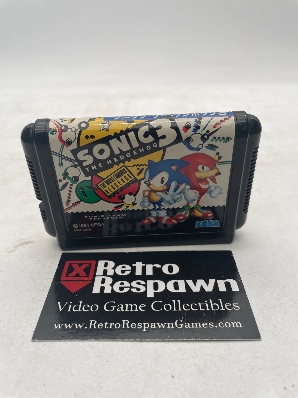 Sonic the Hedgehog 3 - JP Sega Mega Drive (Game Only)