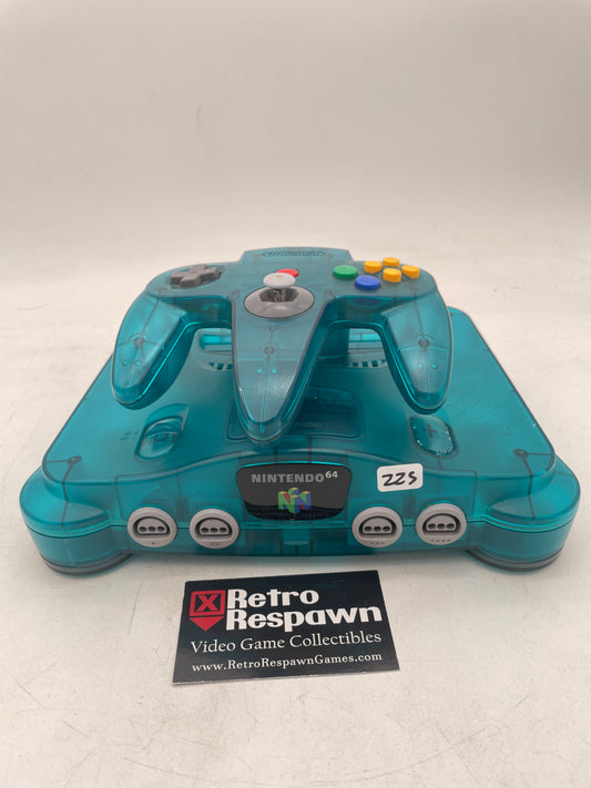 Funtastic Ice Nintendo 64 Console - Nintendo 64 (Console,Controller all wires)
