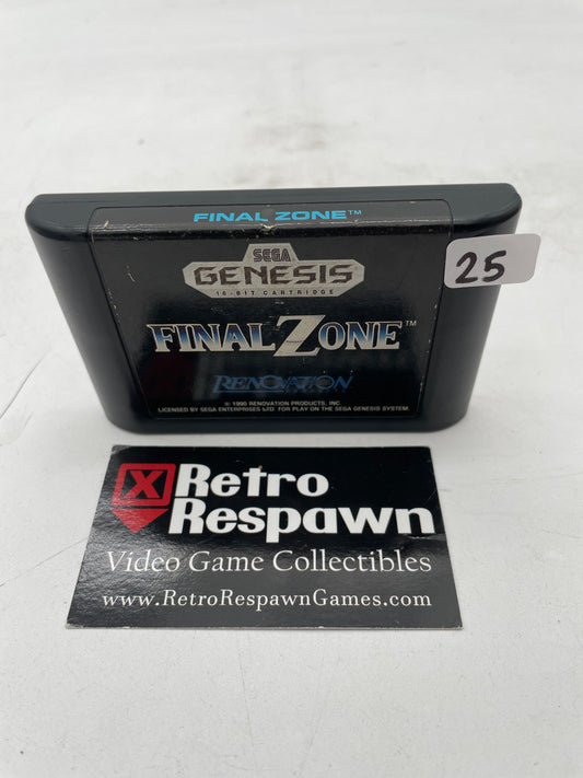 Final Zone - Sega Genesis (Game Only)