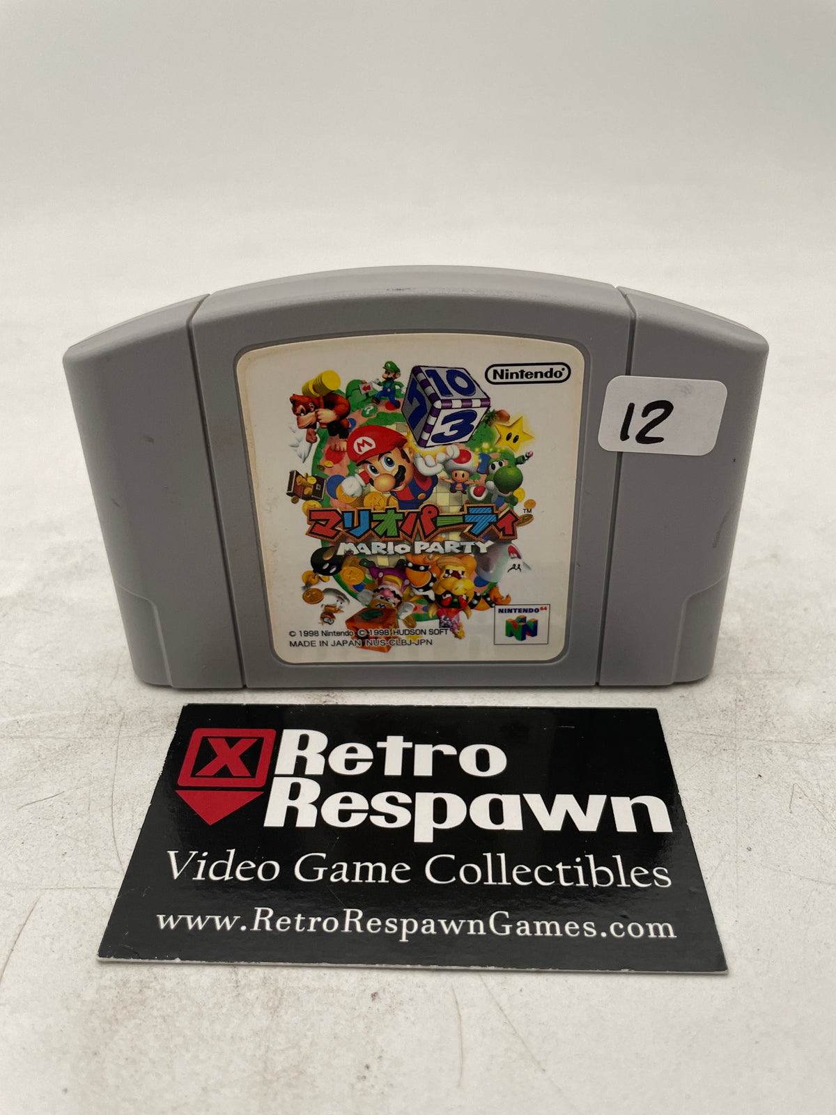 Mario Party - JP Nintendo 64 (Game Only)