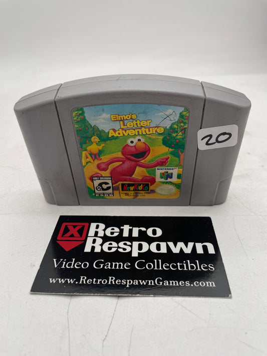 Elmo's Letter Adventure - Nintendo 64 (Game Only)
