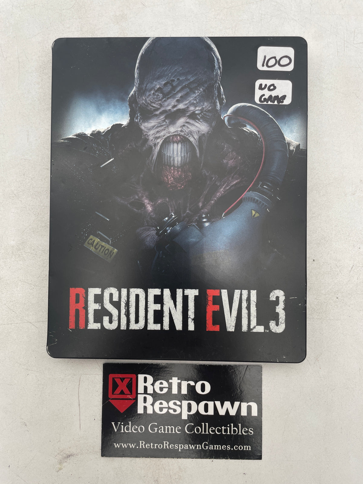 Resident Evil 3 [Steelbook Edition] - Playstation 4 (No Game)