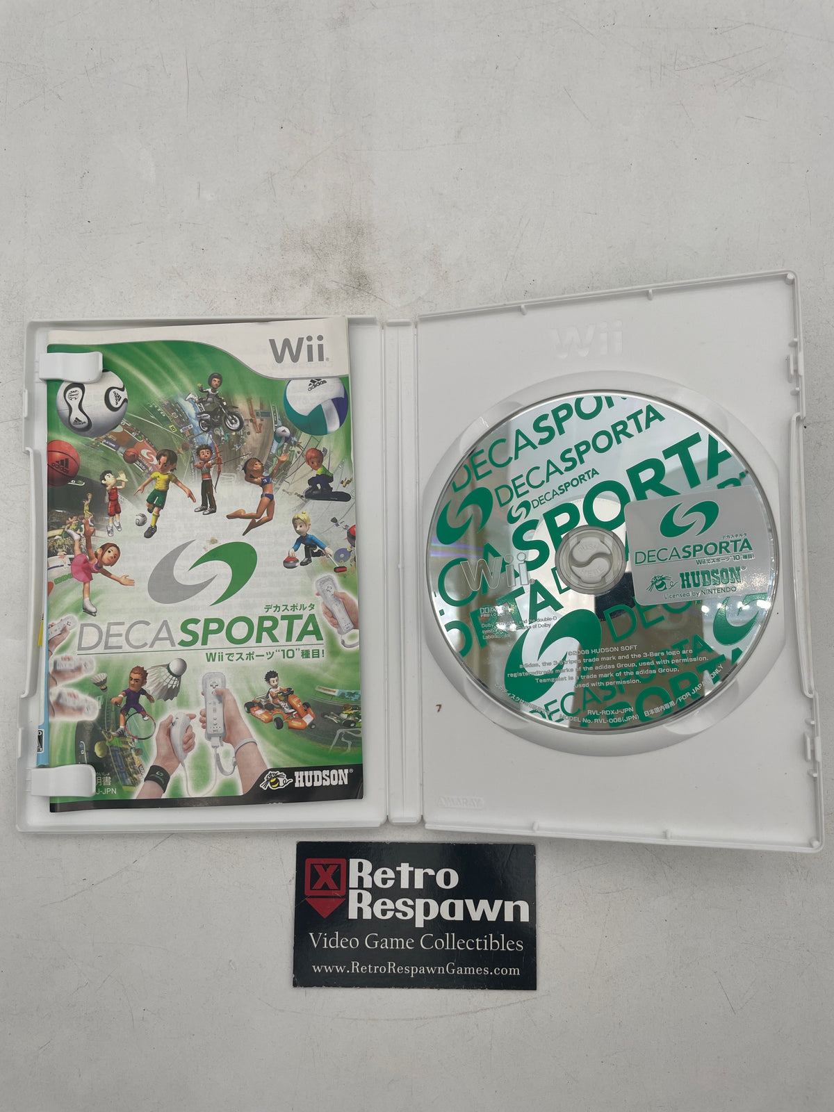 Deca Sporta - JP Wii (Complete)