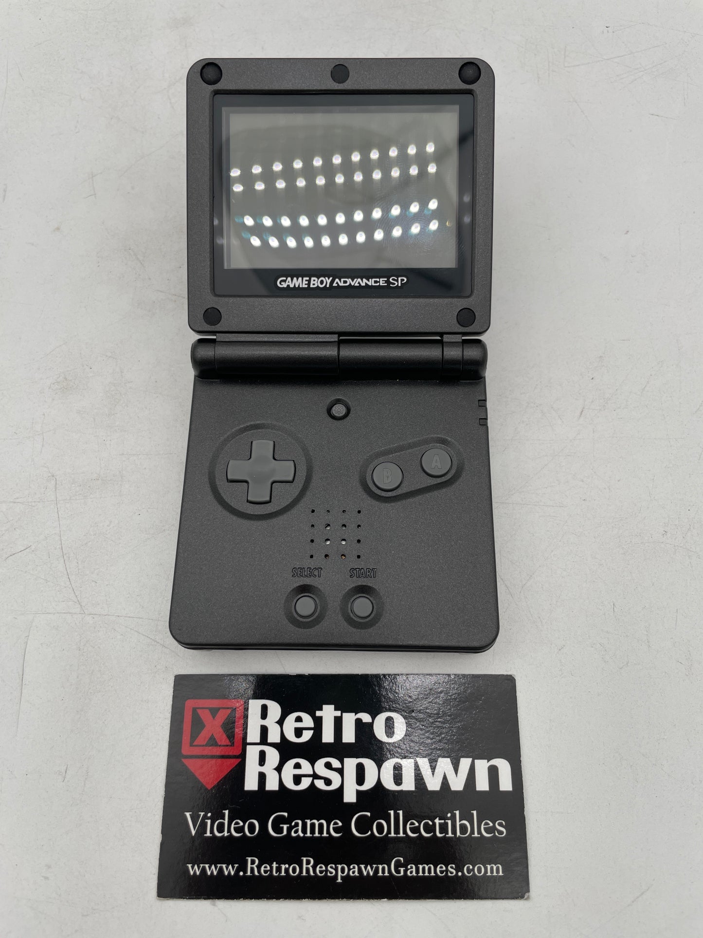 Reshell Black Gameboy Advance SP 001 - GameBoy Advance (Console + Charger)