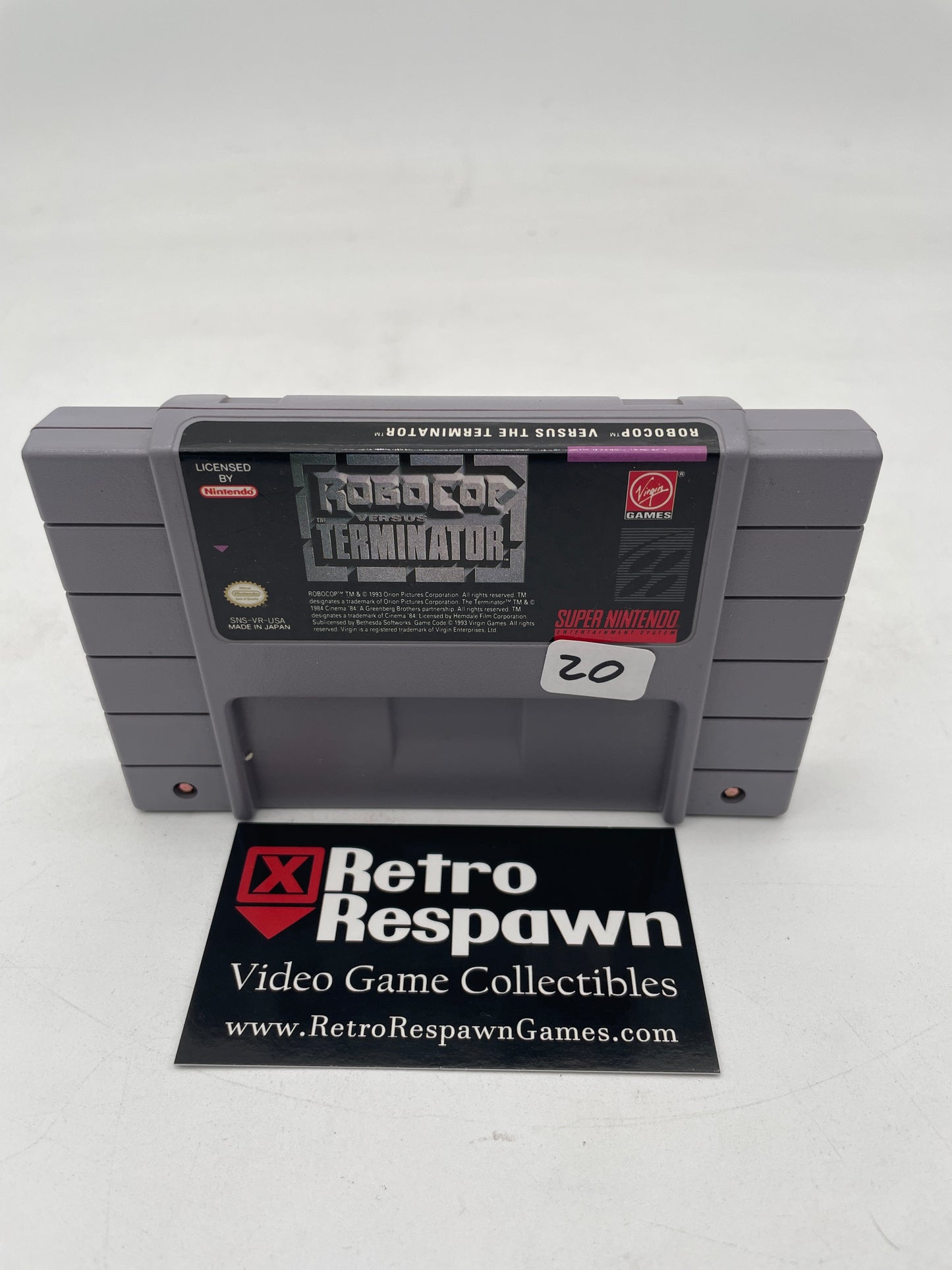 Robocop vs The Terminator - Super Nintendo (Game Only)