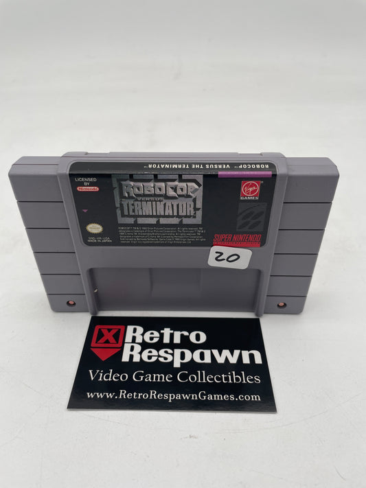 Robocop vs The Terminator - Super Nintendo (Game Only)